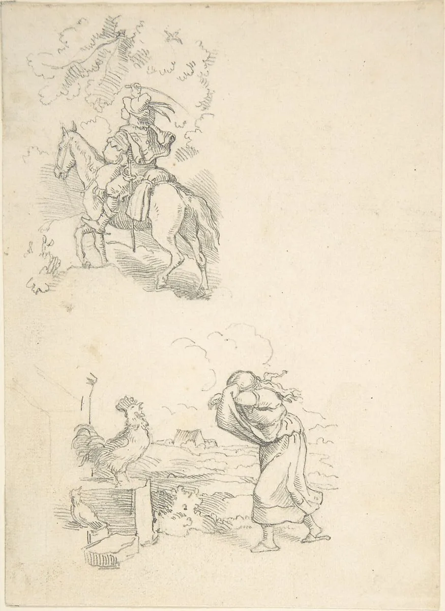 Two Designs for Illustration — Adrian Ludwig Richter