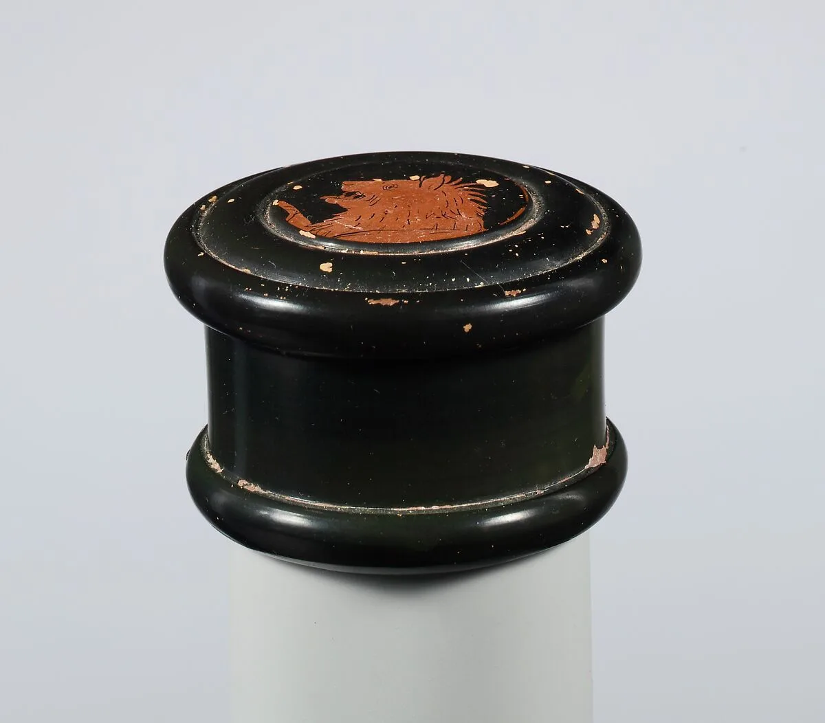 Terracotta pyxis (box) — Unknown