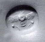 Stamp seal (scaraboid) with divine symbol