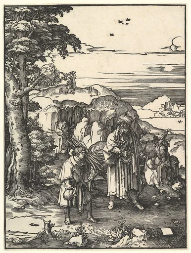 Abraham Going to Sacrifice Isaac