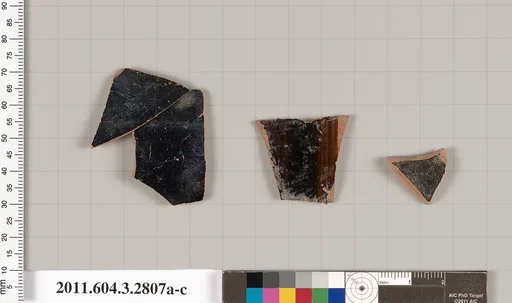 Terracotta fragments of oinochoai (jugs) or olpai (jugs)