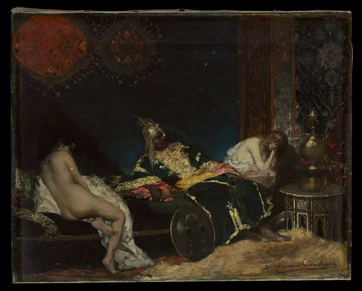 Scene in a Harem (Un Envoi de Serbie)