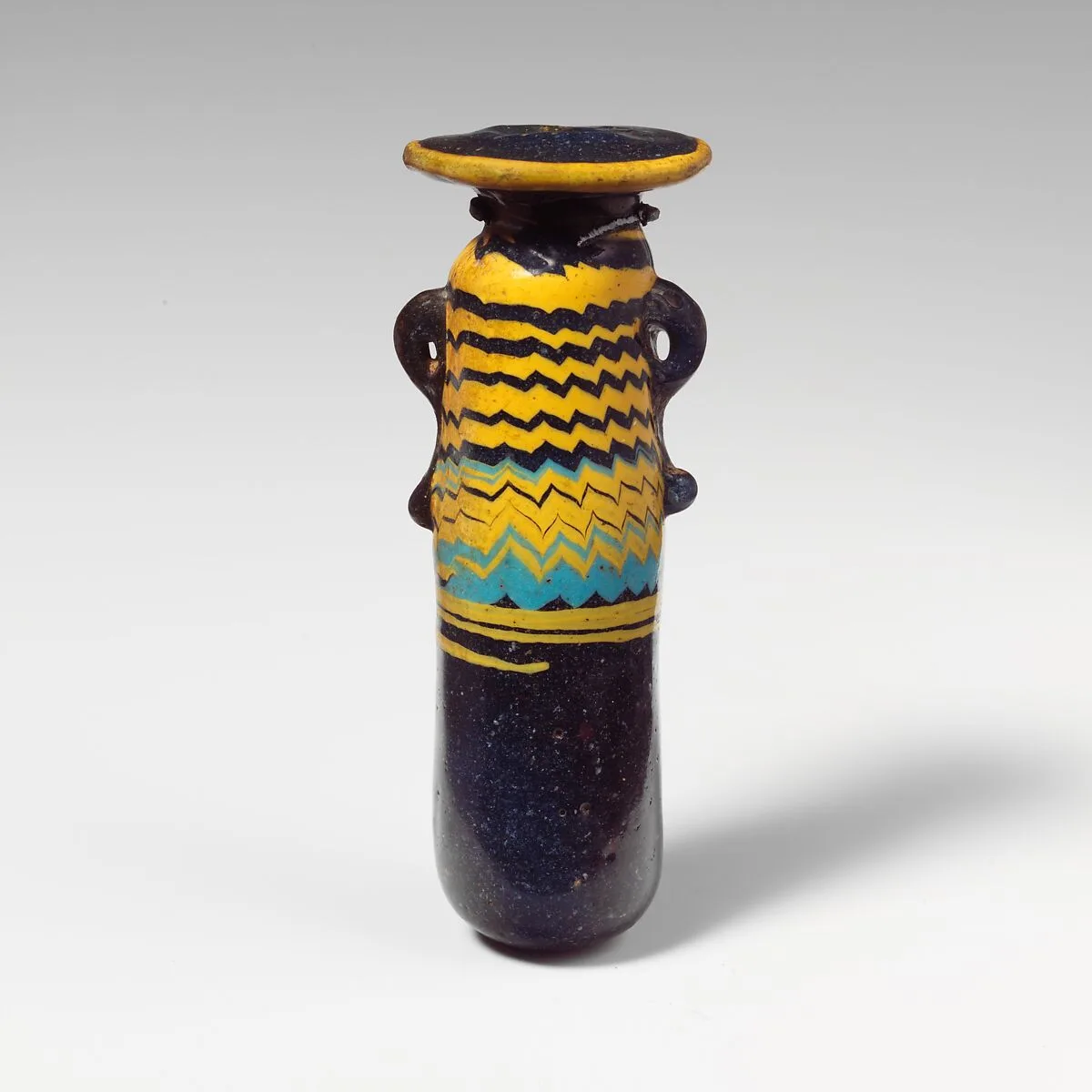 Glass alabastron (perfume bottle) — Unknown
