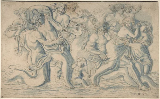 Tritons Carrying Off Nereids