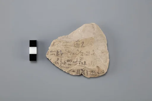 Hieratic ostracon