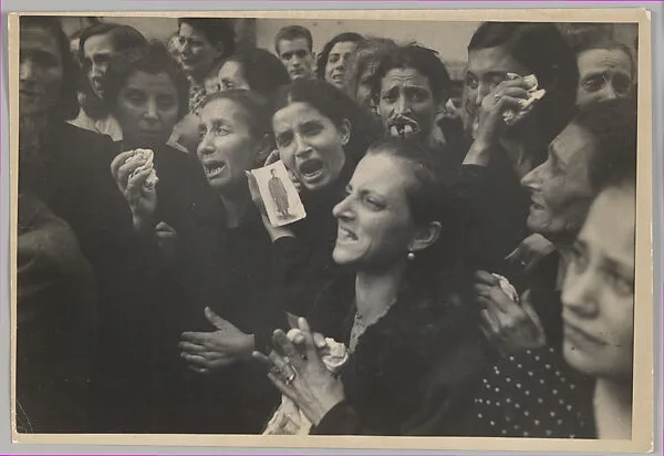 The Mothers of Naples Lament Their Sons' Death — Robert Capa