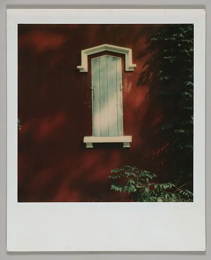 [Shutter of Red Clapboard House]