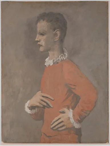 Saltimbanque in Profile