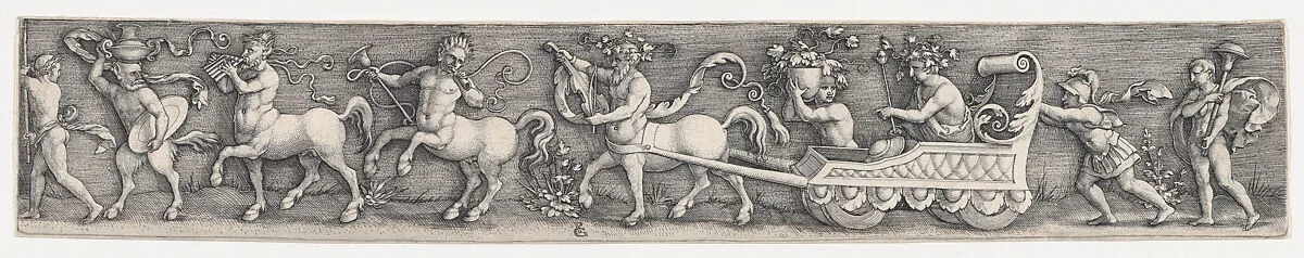 The Triumph of Bacchus — Georg Pencz