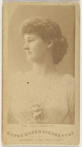 The Marchioness, from the Actors and Actresses series (N171) for Gypsy Queen Cigarettes