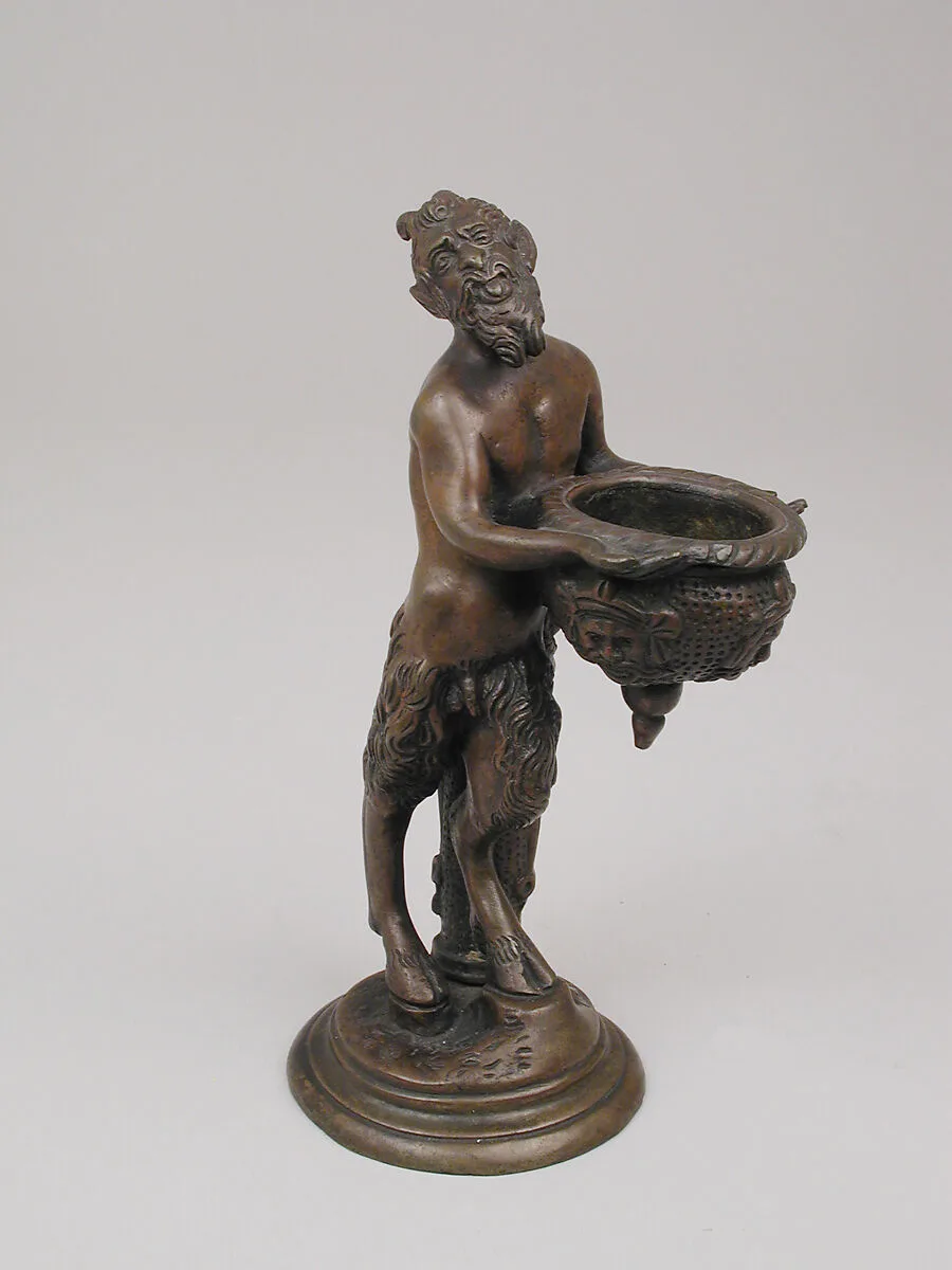 Satyr Holding a Vessel — Andrea Briosco, called Riccio