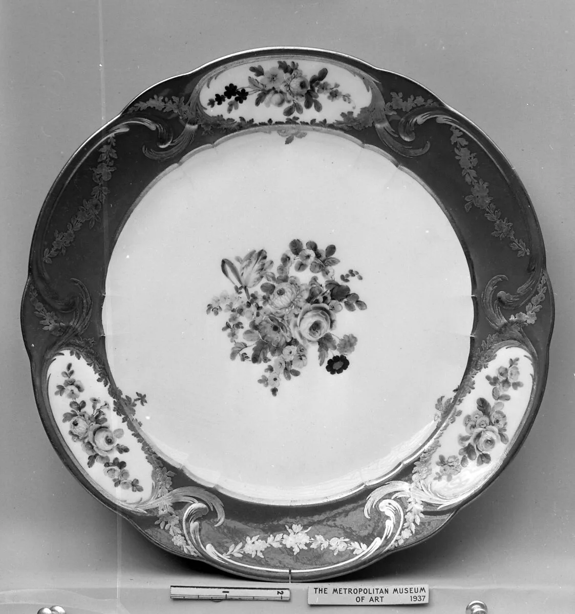 Plate (part of a service) — Sèvres Manufactory|Edme François Bouillat père