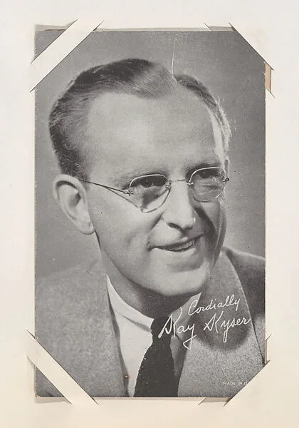 Kay Kyser from TV and Radio Stars Exhibit Cards series (W409) — Unknown