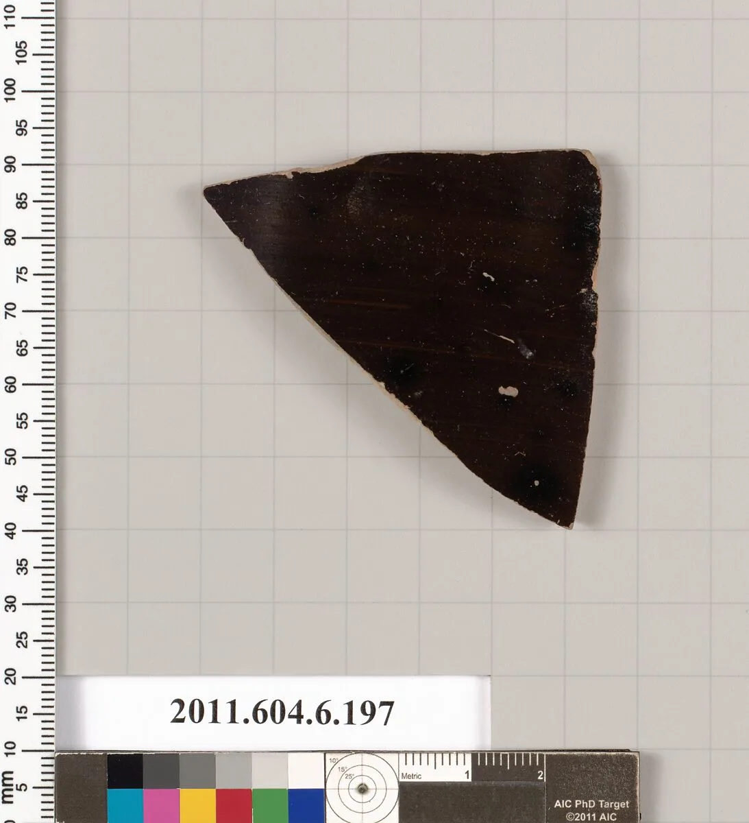 Terracotta fragment of a skyphos (deep drinking cup) — Unknown