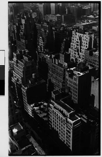 [Step-Back Buildings, From High Elevation, New York City]