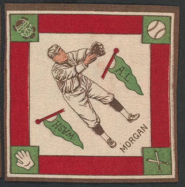 Ray Morgan, Washington, American League from Baseball Players Felt Blanket series (B18) — Unknown