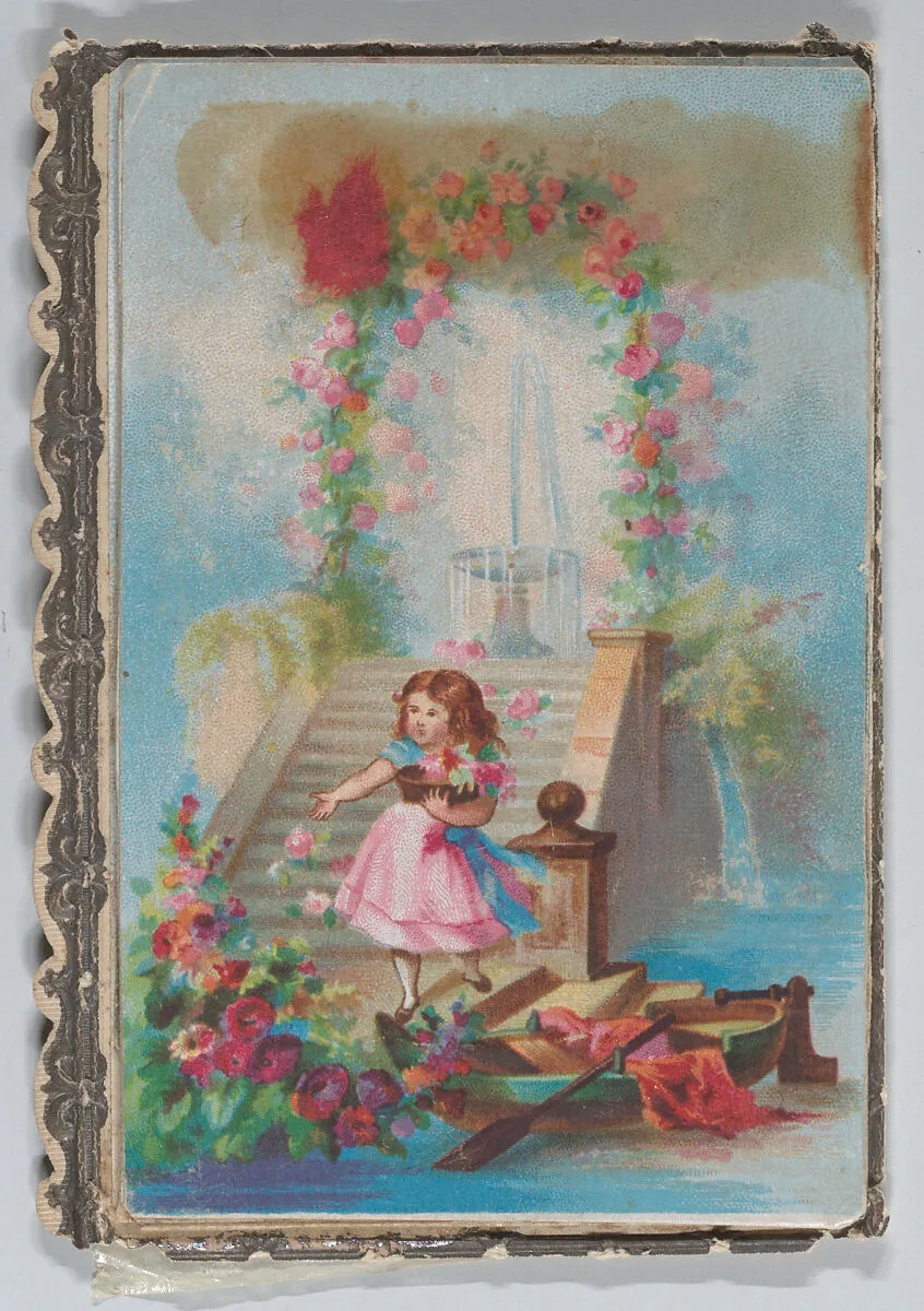 Valentine - Mechanical -- four layers, merrymaking — Anonymous, German, 19th century