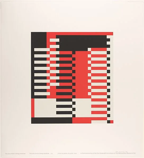 Pillars (1928) — Josef Albers|Sirocco Screenprints