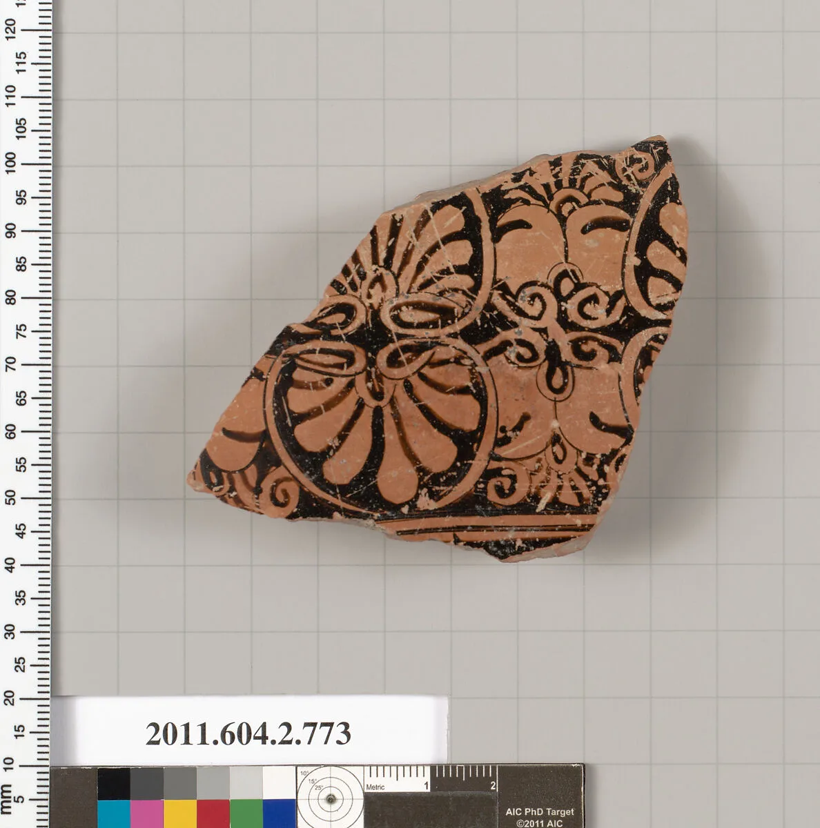 Terracotta fragment of a calyx-krater (bowl for mixing wine and water) — Unknown