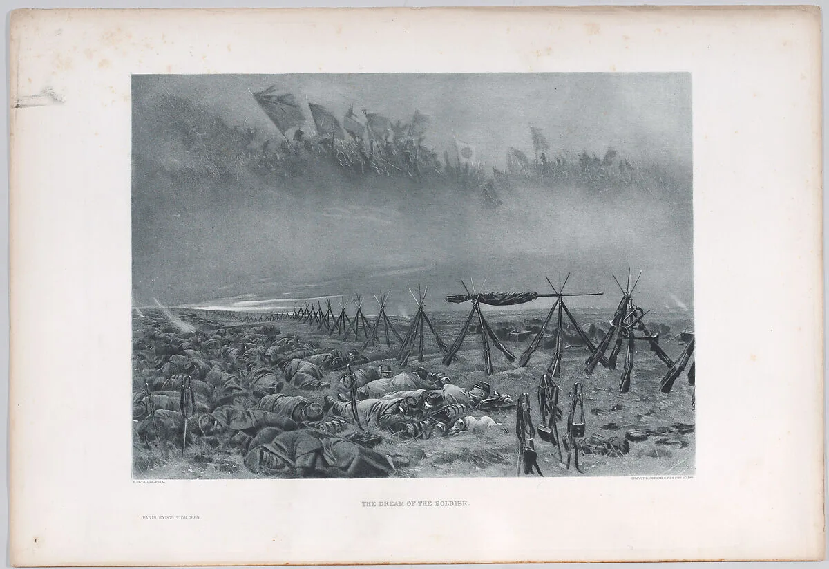 The Dream of the Soldier — Gebbie & Husson Company, Ltd.|Edouard Detaille