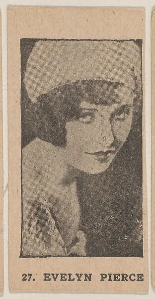 Evelyn Pierce strip card (W511) — Unknown