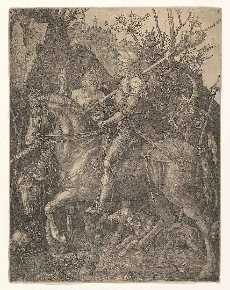 Knight, Death, and the Devil — Albrecht Dürer