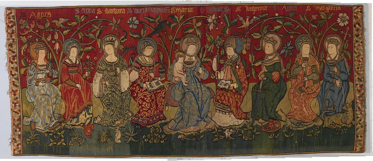 Madonna with Eight Saints — Unknown