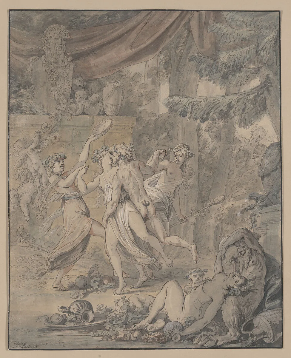 Bacchanale — Jean Michel Moreau the Younger