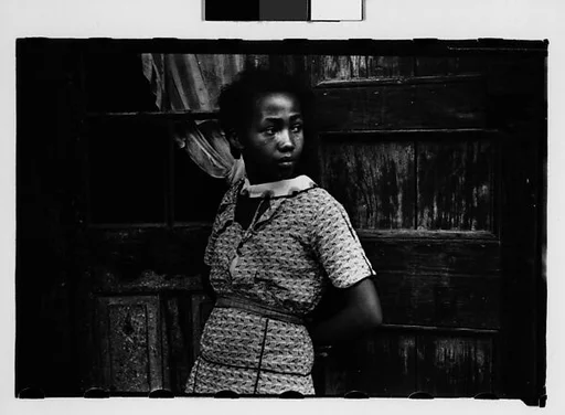 [Girl in French Quarter, New Orleans, Louisiana]