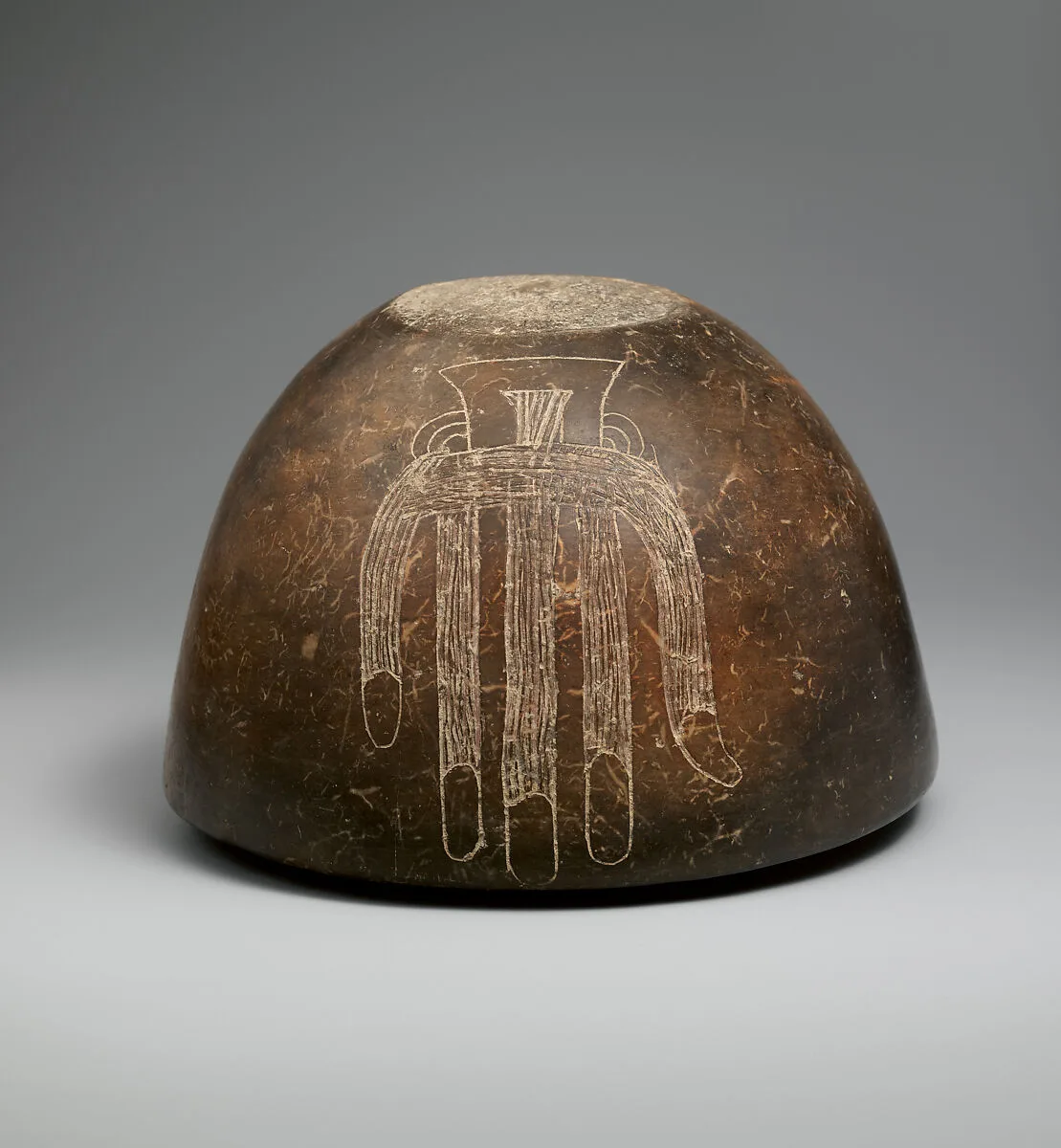 Bowl, Incised Hands — Unknown