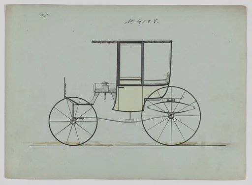 Design for 4 seat Rockaway, no. 4008