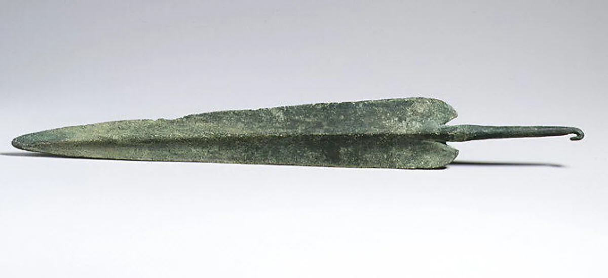 Copper alloy spearhead — Unknown