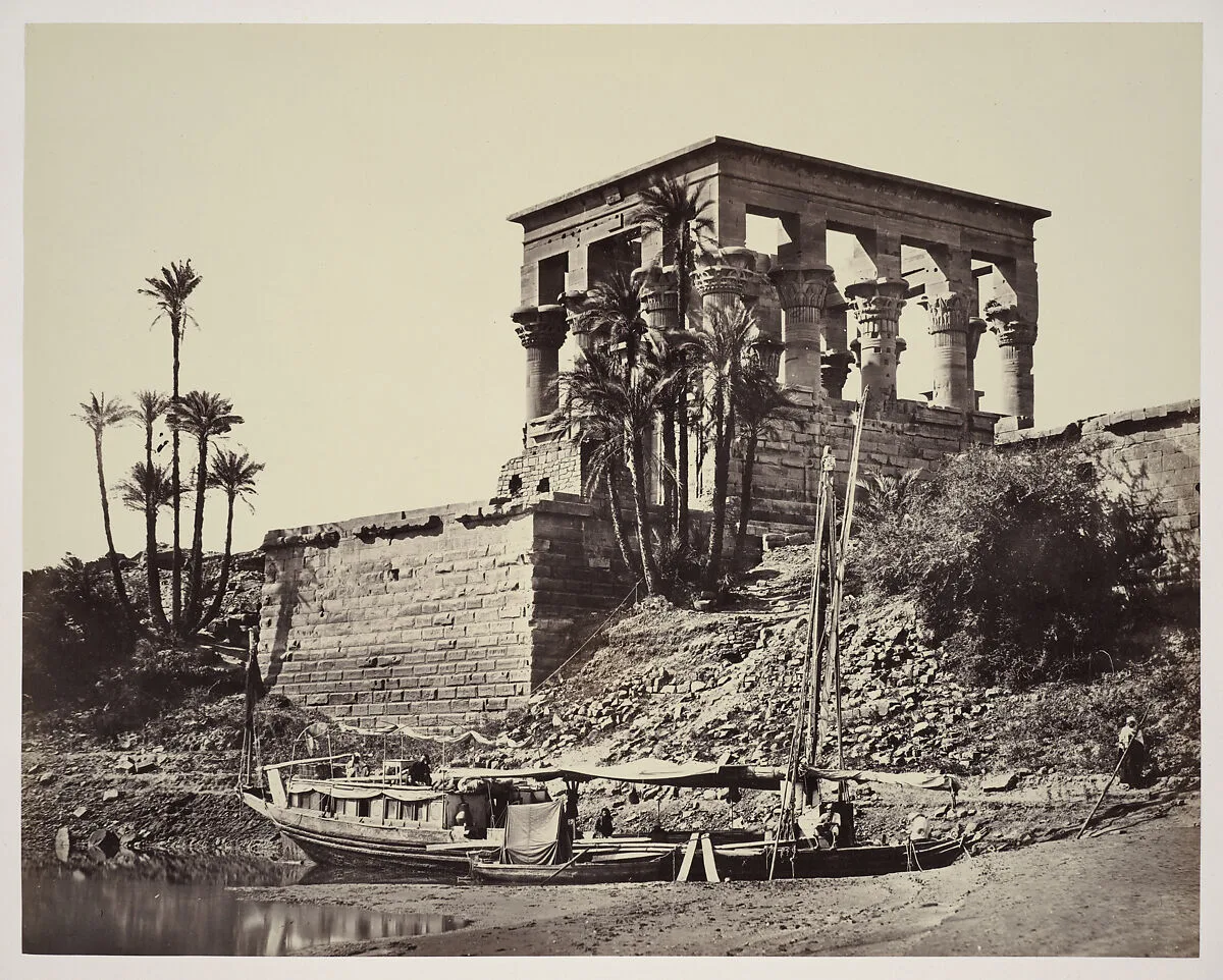 The Hypaethral Temple, Philae — Francis Frith
