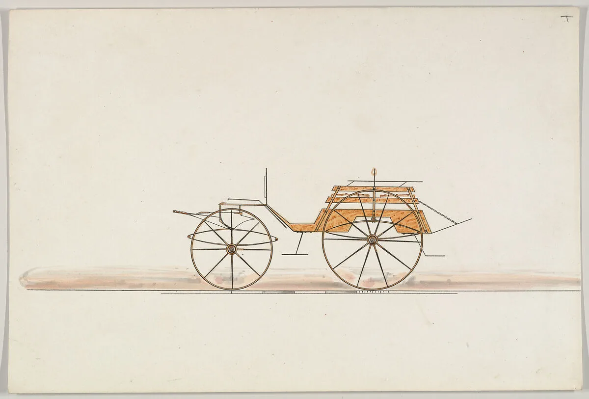 Design for Slat Side Phaeton — Brewster & Co.