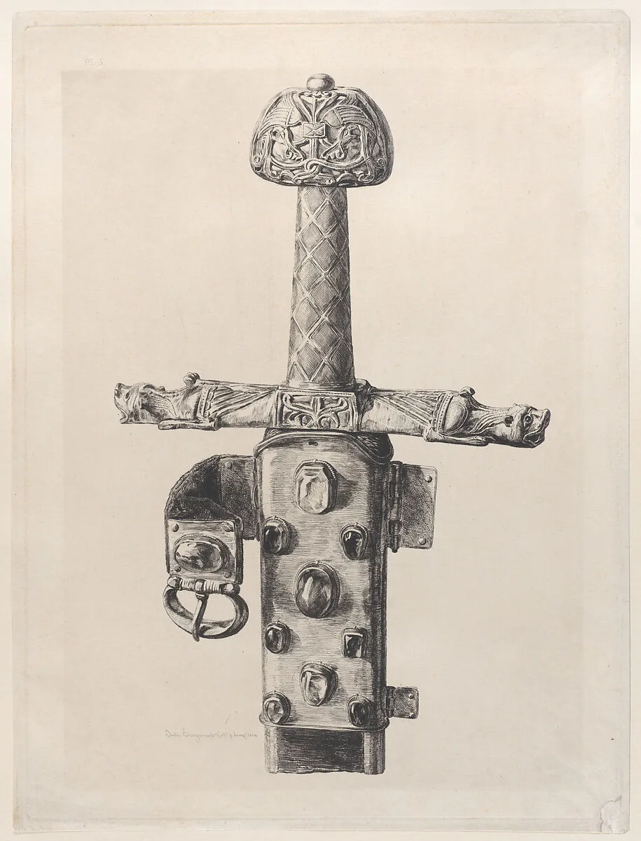 Sword of Charlemagne — Jules-Ferdinand Jacquemart