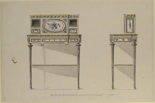 Design for a Lady's Writing Desk