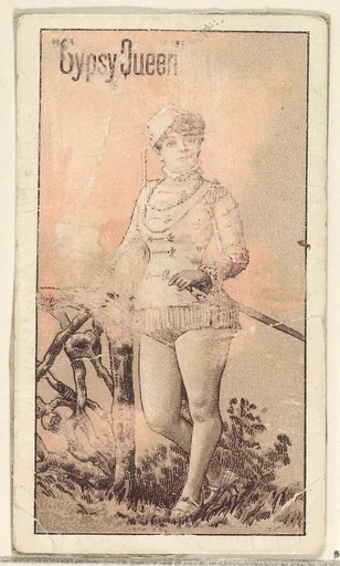 Actress from the Old Judge series (N167) for Old Judge and Gypsy Queen Cigarettes