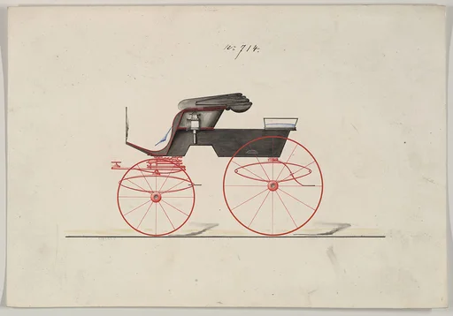 Design for Stanhope Phaeton, no. 714