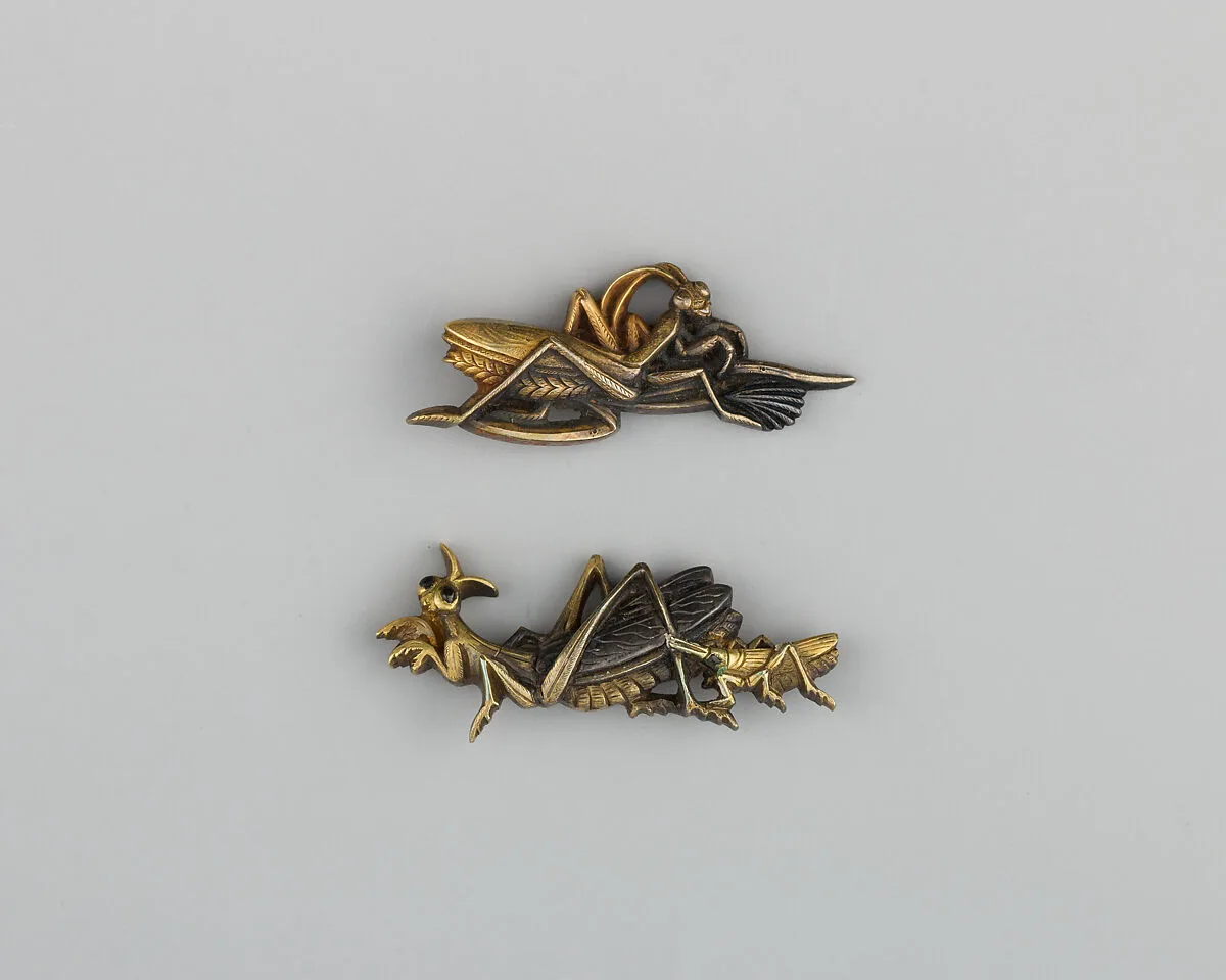 Pair of Sword-Grip Ornaments (Menuki) — Unknown