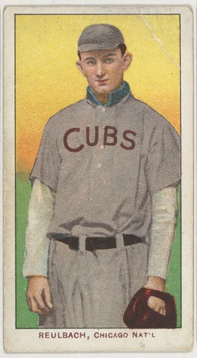 Reulbach, Chicago, National League, from the White Border series (T206) for the American Tobacco Company