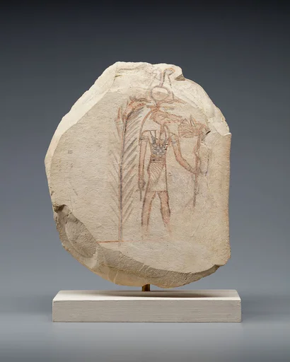 Ostracon Depicting the God Sobek