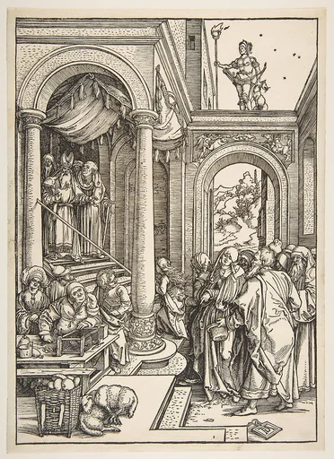 The Presentation of the Virgin in the Temple, from "The Life of the Virgin"