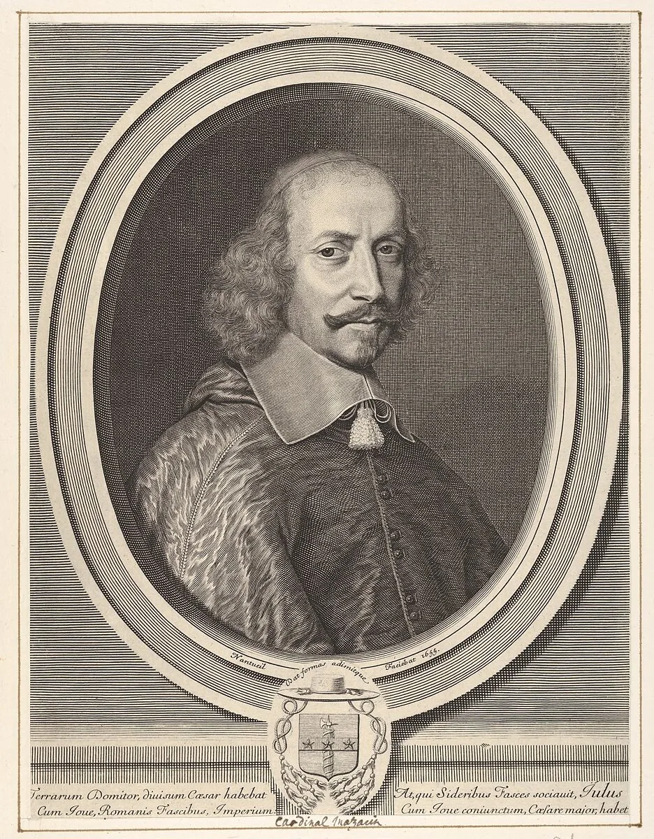 Cardinal Jules Mazarin — Robert Nanteuil