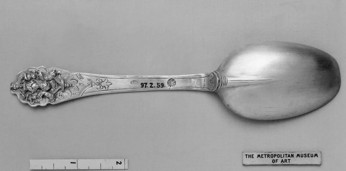 Wavy-end spoon — Unknown