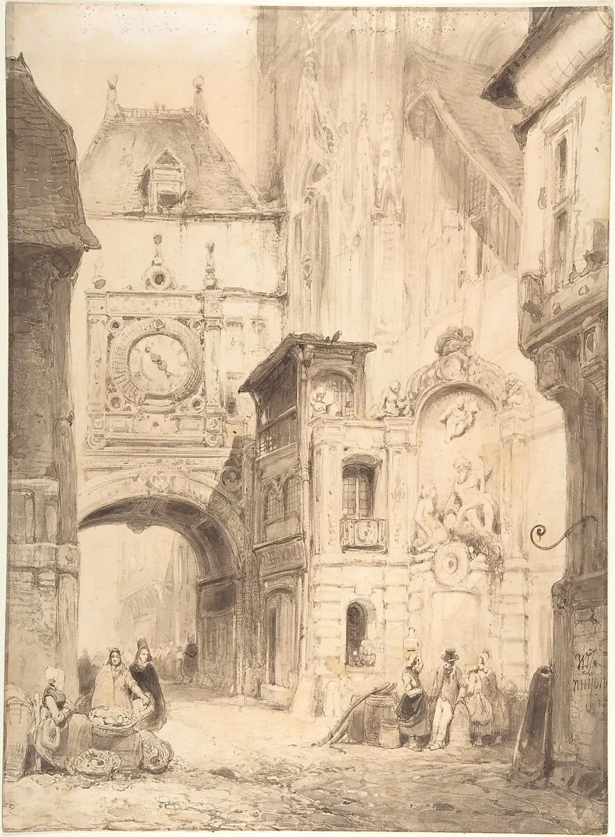 Rue du Gros Horloge, Rouen — Wijnand Jan Joseph Nuijen