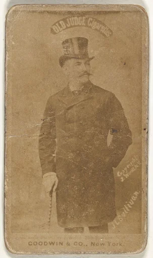 John L. Sullivan, from the Celebrities and Prizefighters series (N174) for Old Judge Cigarettes