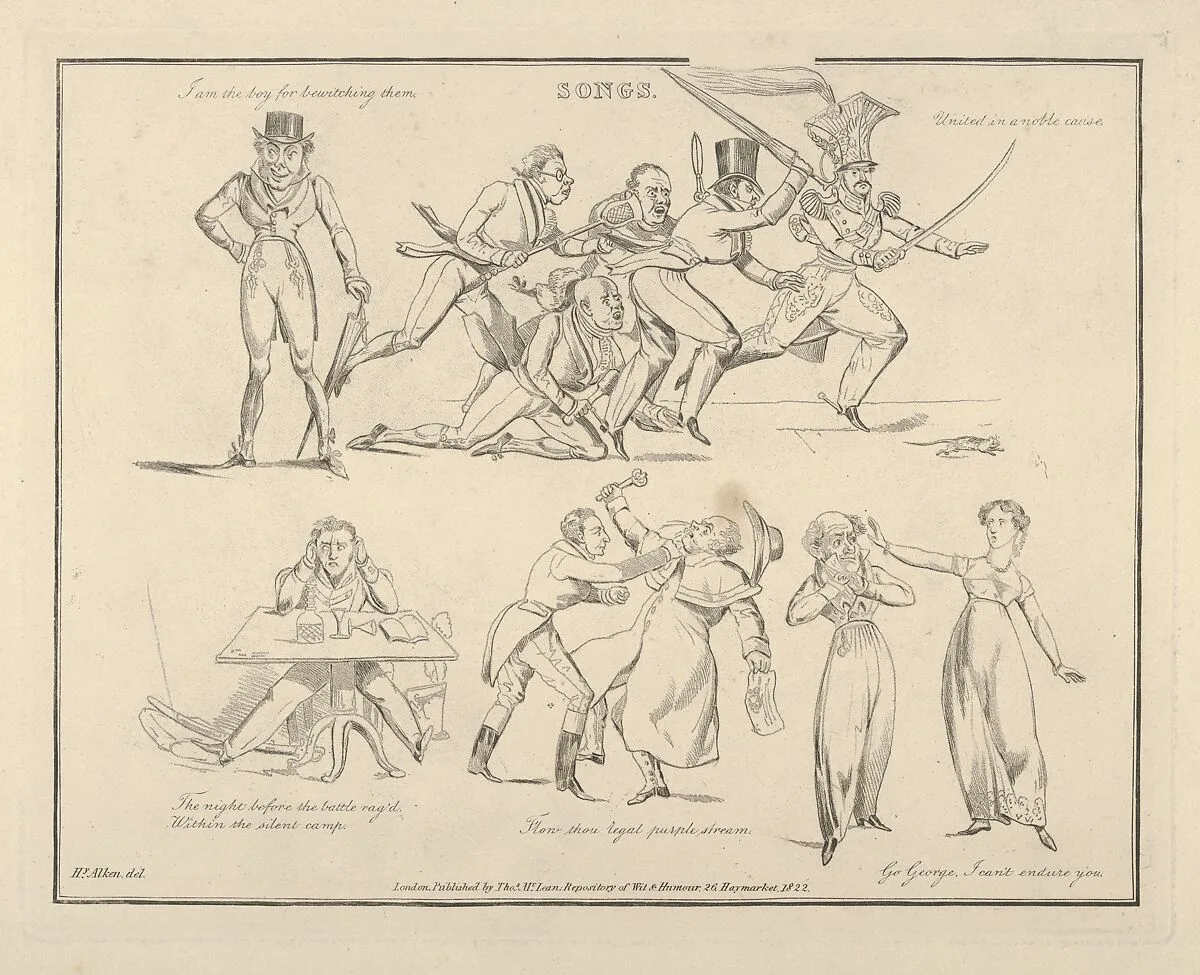 Songs: "I am the boy for bewitching them..." — Henry Thomas Alken|Thomas McLean