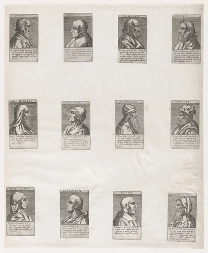 Speculum Romanae Magnificentiae: Portraits of the Ancient Philosophers