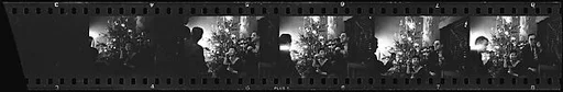 [17 Portraits of Jane Smith Evans and Others at Christmas Party at Home of John McDonald]