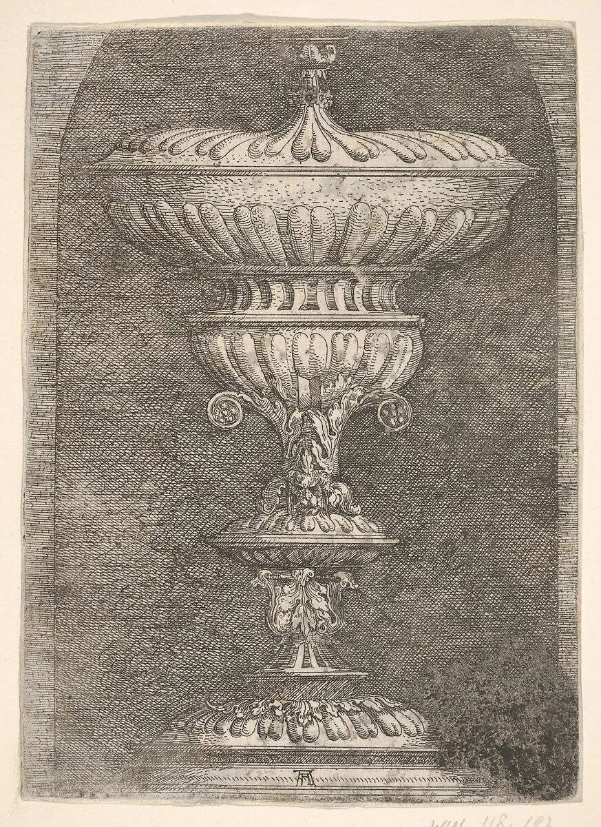 Covered Goblet in a Niche — Albrecht Altdorfer